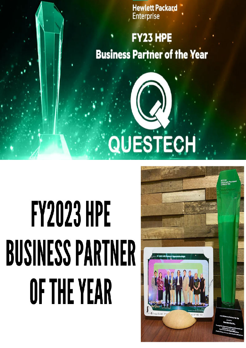 FY23 HPE BUSINESS PARTNER OF THE YEAR